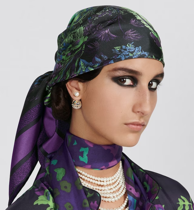 TOILE DE JOUY VOYAGE 90 SQUARE SCARF